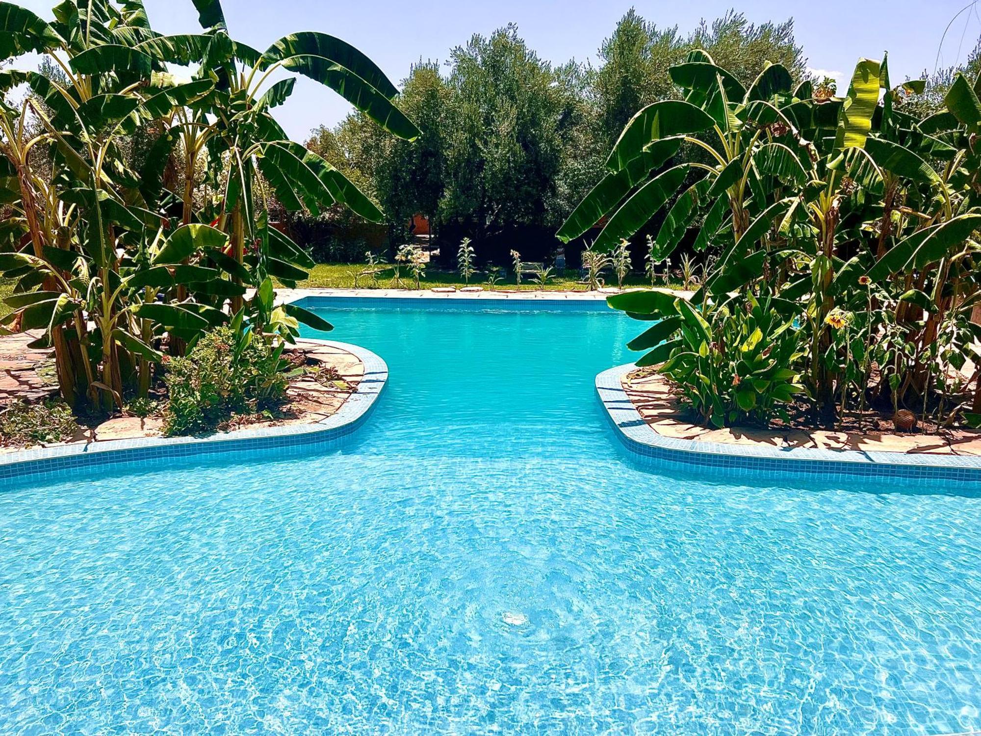 Bed and Breakfast Le Domaine De Carole Marrakech Douar Akkara Exterior foto