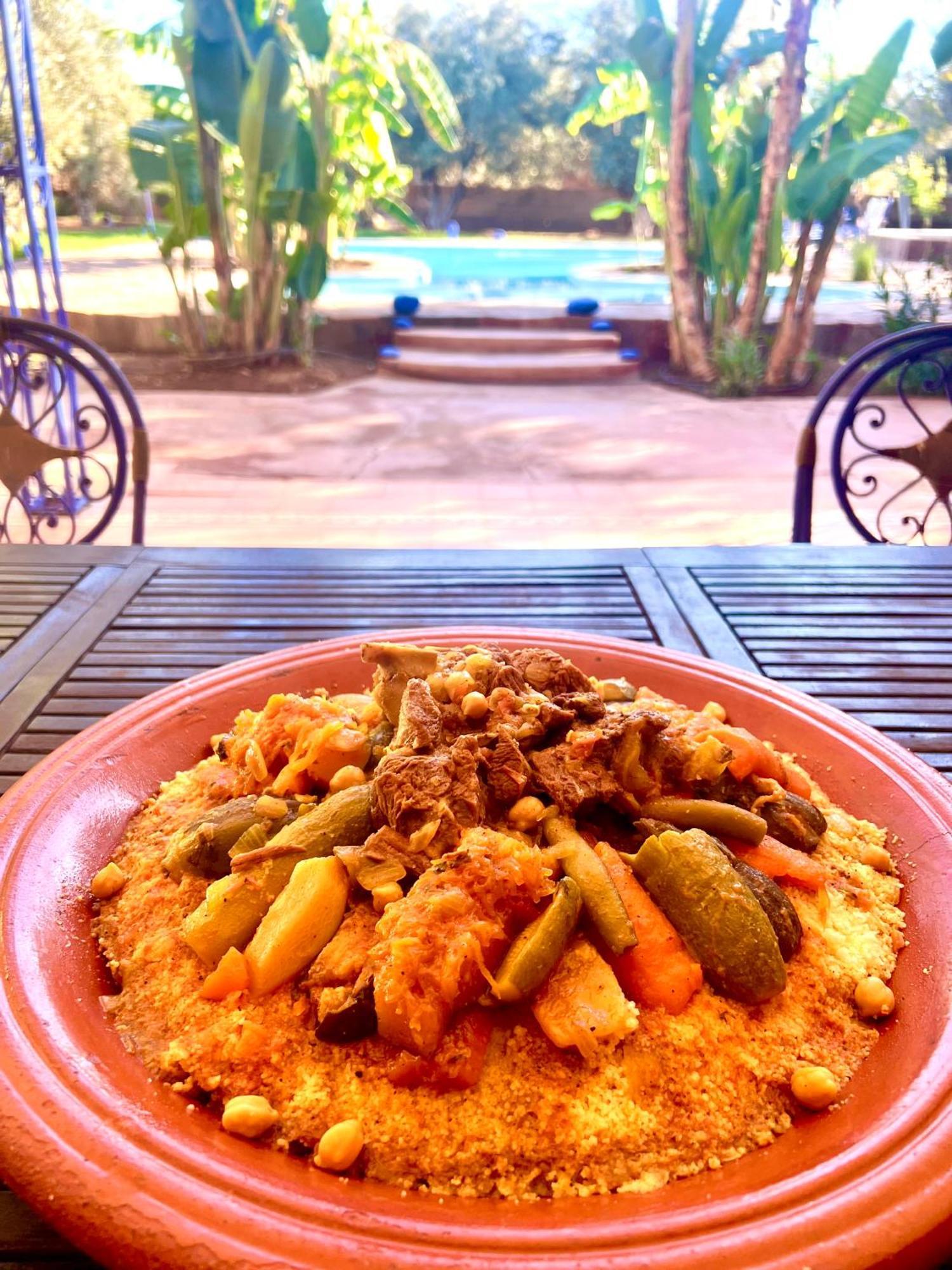 Bed and Breakfast Le Domaine De Carole Marrakech Douar Akkara Exterior foto